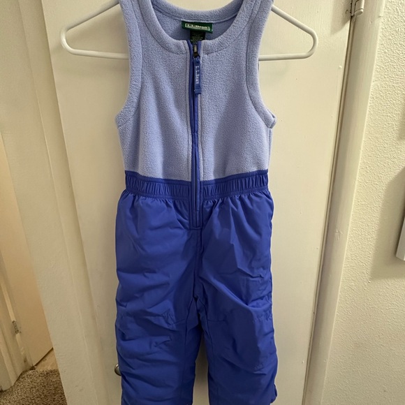 L.L. Bean soft blue snow suit with puffer jacket - Picture 4 of 6